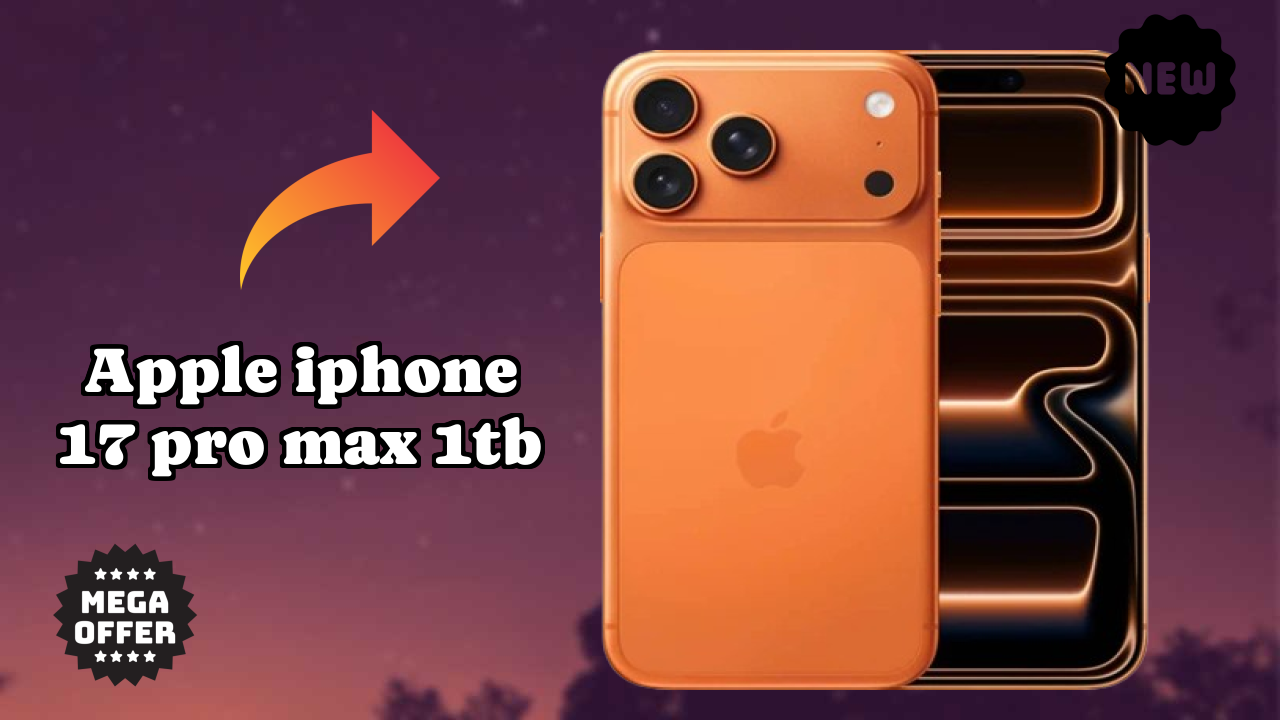 Best Budget Phone Alert: Apple IPhone 17 Pro Max 1TB Now at Just ₹189,900