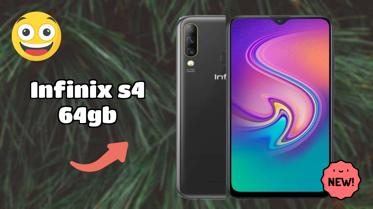 Infinix S4 64GB Display Technology: 6.21 Inches (15.77 Cm) Screen