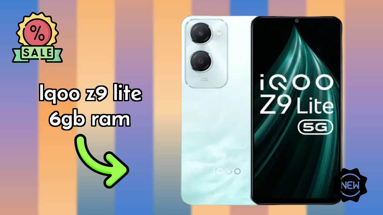 IQOO Z9 Lite 6GB RAM Review: Is 6 GB RAM Enough for Gaming in 2024?