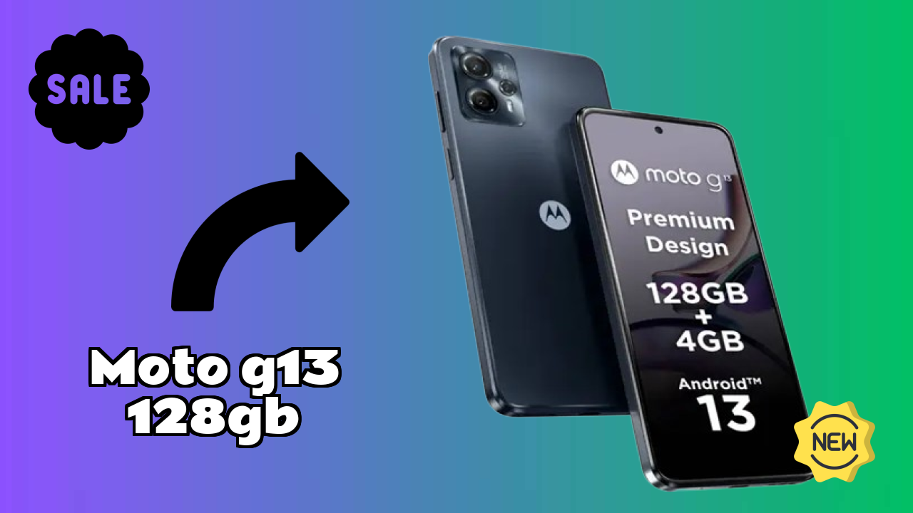 Moto G13 128GB RAM Performance: 4 GB RAM Multitasking Review