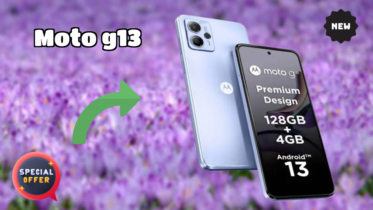 Moto G13 at ₹9,499 - Best Deal Available Now