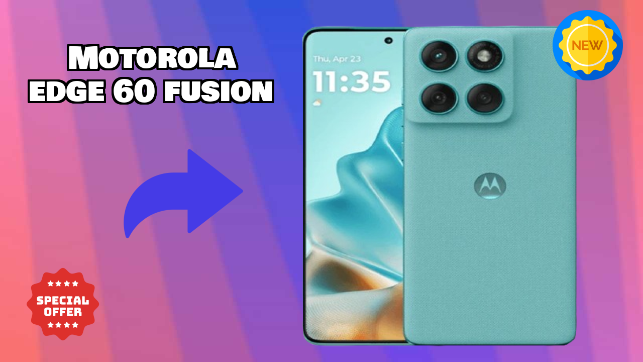 Motorola Edge 60 Fusion Camera Comparison: 50 MP + 13 MP Rear Camera vs Competition