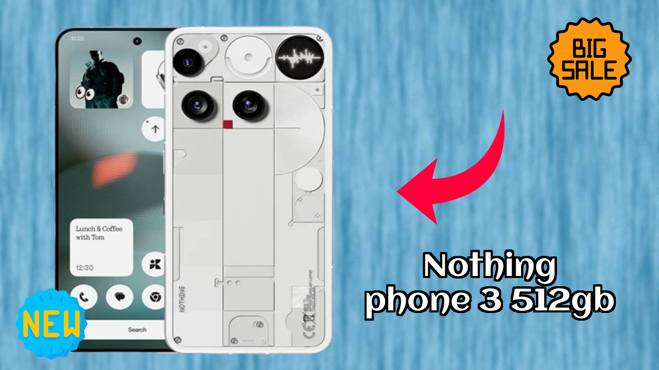 Nothing Phone 3 512GB Price Drop: Available at Just ₹52,490