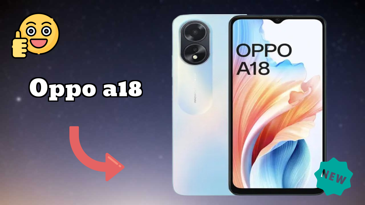 OPPO A18 at ₹8,999 - Best Features Highlighted