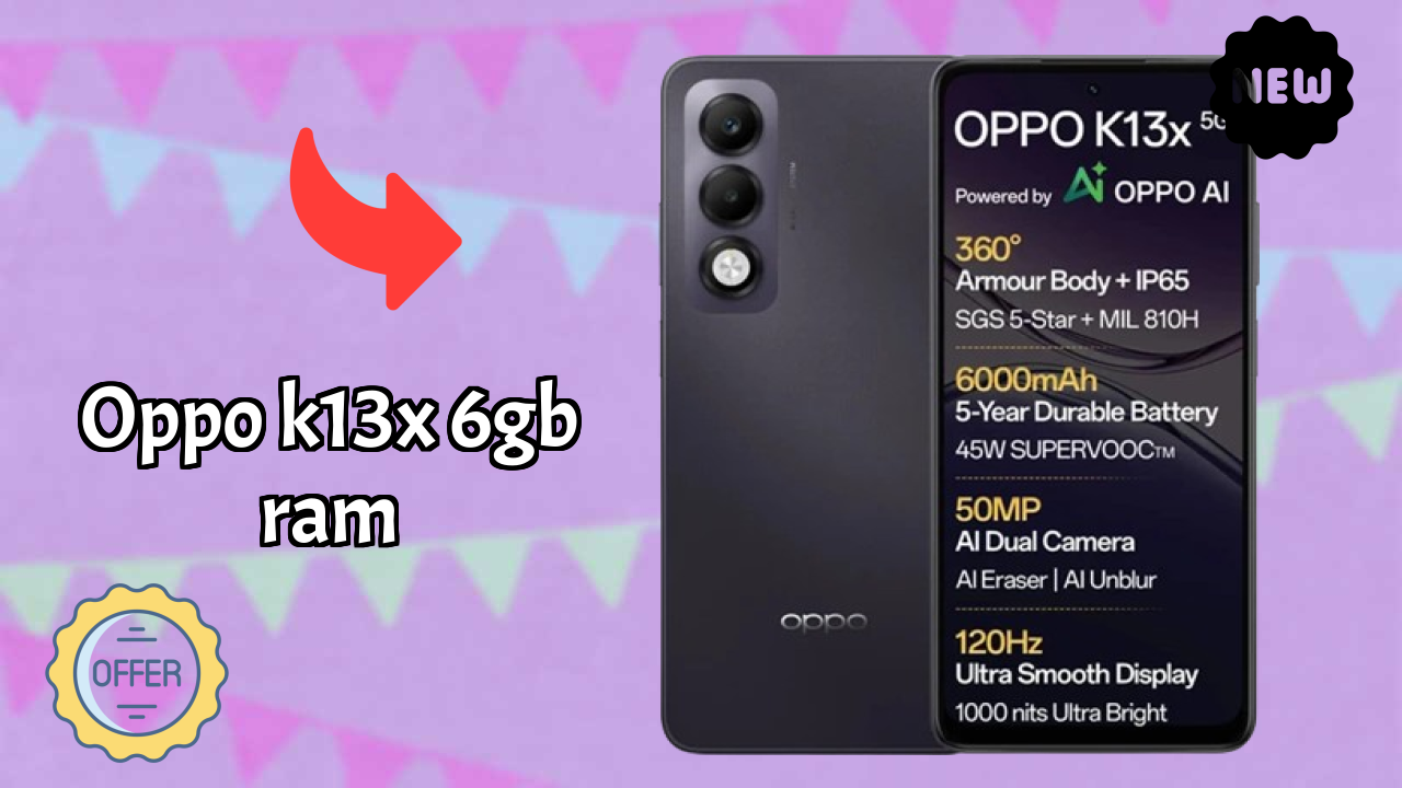 OPPO K13x 6GB RAM Camera Test: 50 MP + 2 MP Rear Camera Real Photos