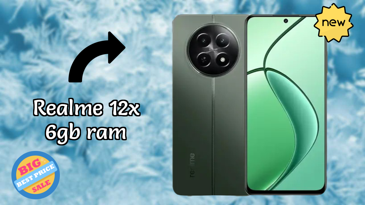 Realme 12x 6GB RAM Display Size: 6.72 Inches (17.07 Cm) Screen Review