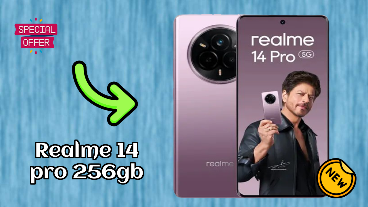 Realme 14 Pro 256GB Battery Life: 6000 MAh Charging Time