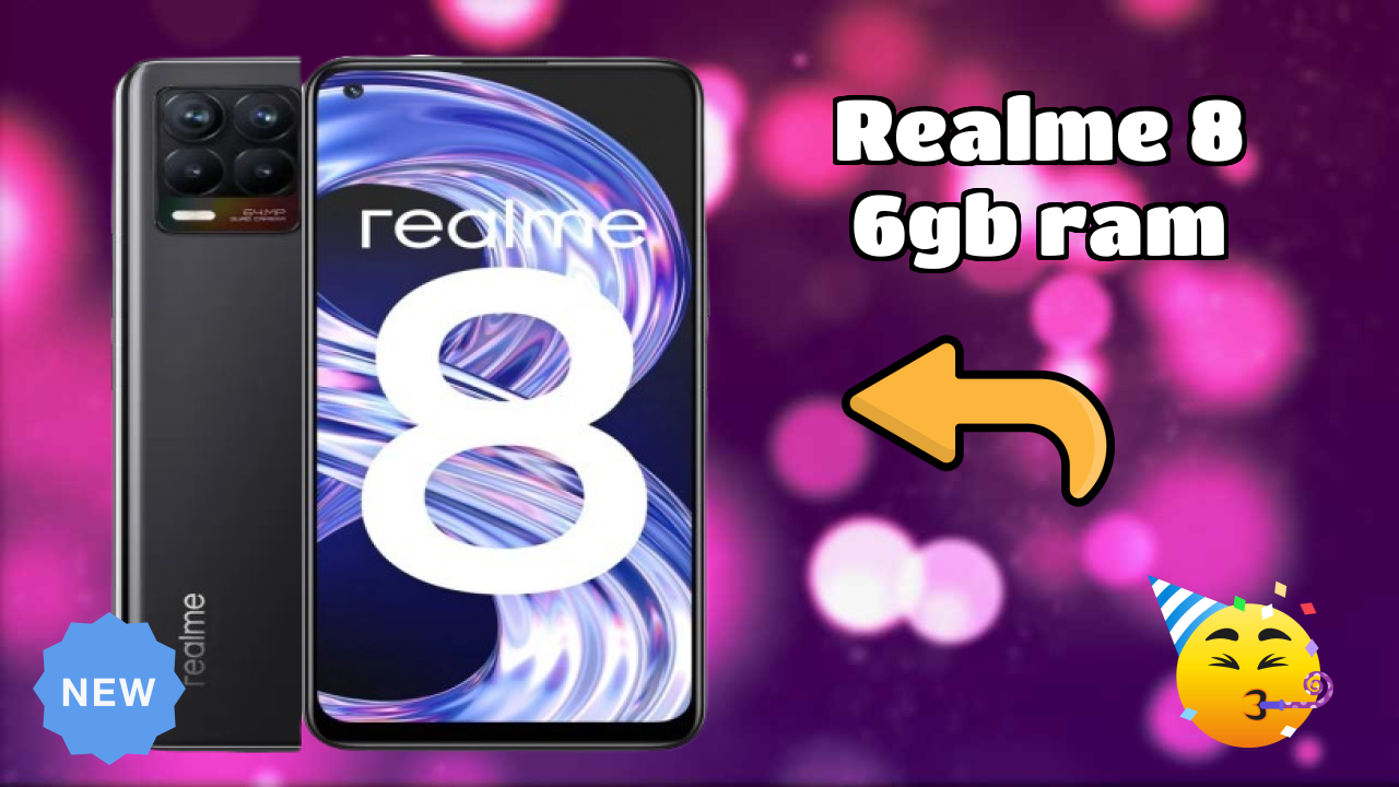 Realme Realme 8 6GB RAM - Best Camera Phone Under ₹14,999