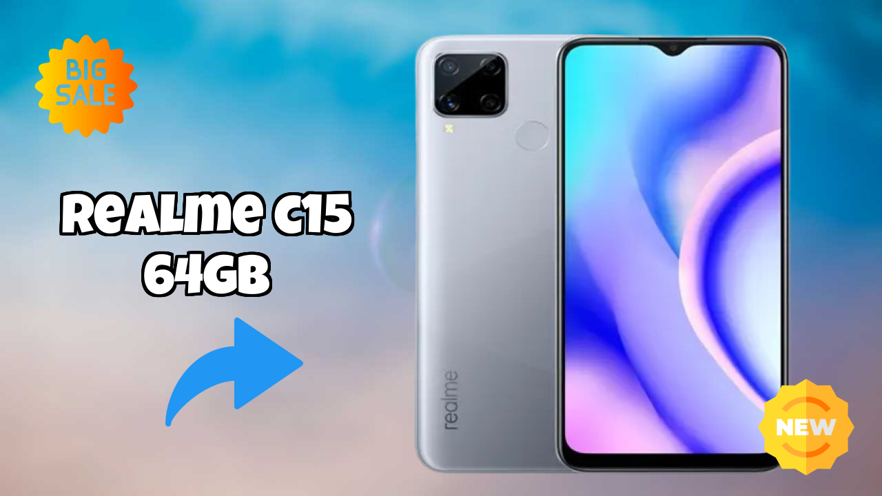Realme C15 64GB at ₹8,366 - Best Phone Under This Price