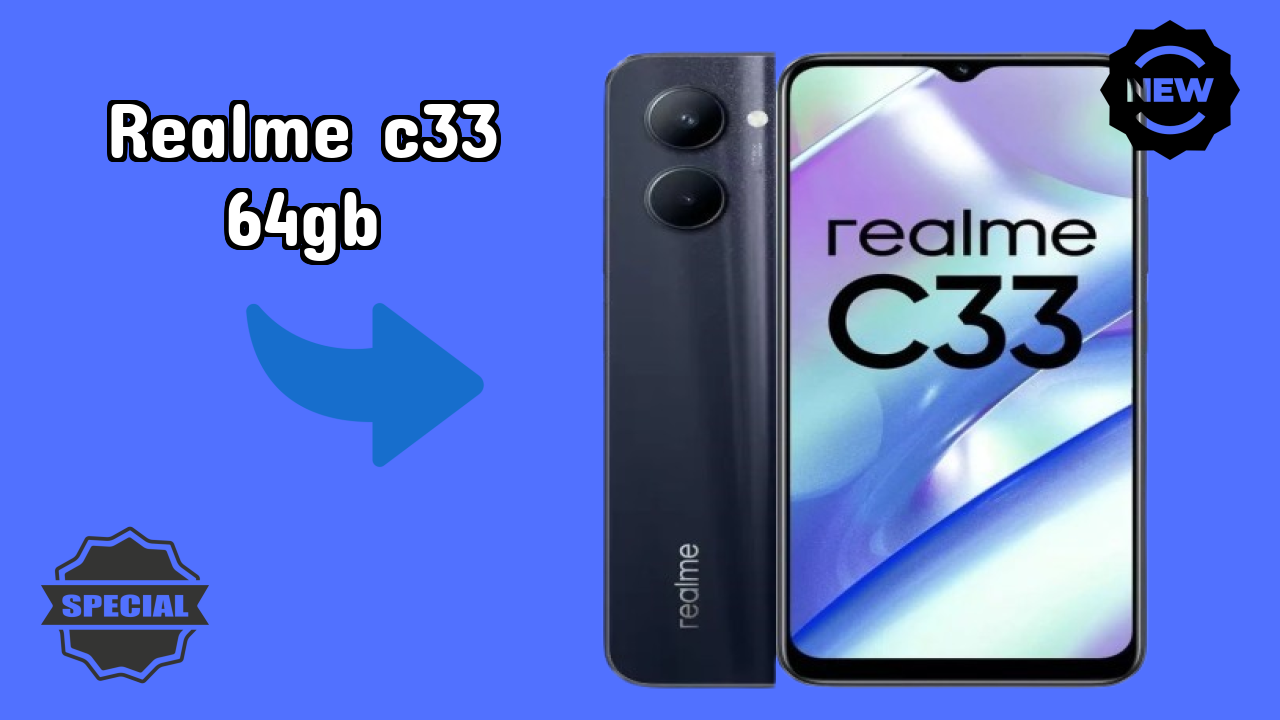 Realme C33 64GB at ₹8,690 - Best Features Explained