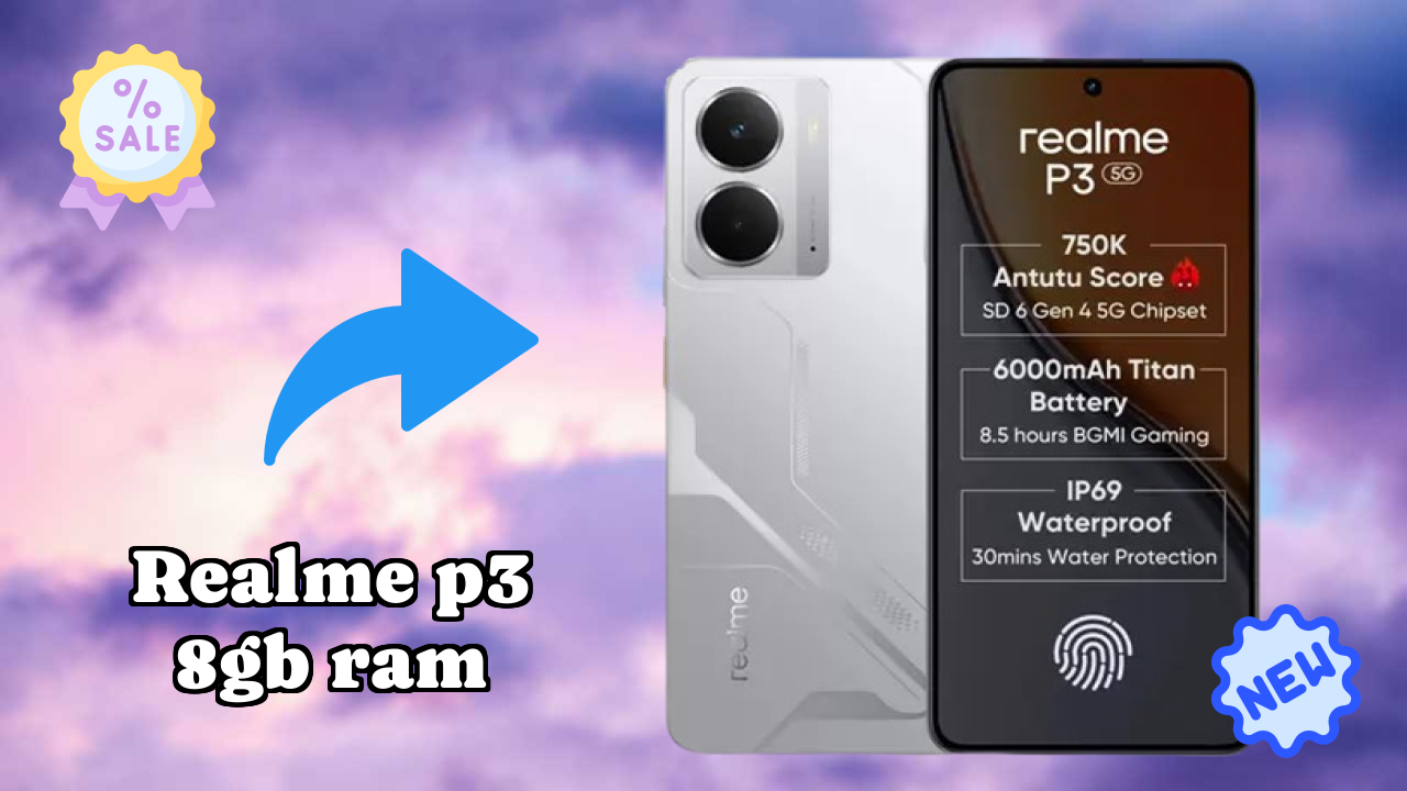Realme P3 8GB RAM Battery Test: 6000 MAh Lasts All Day?