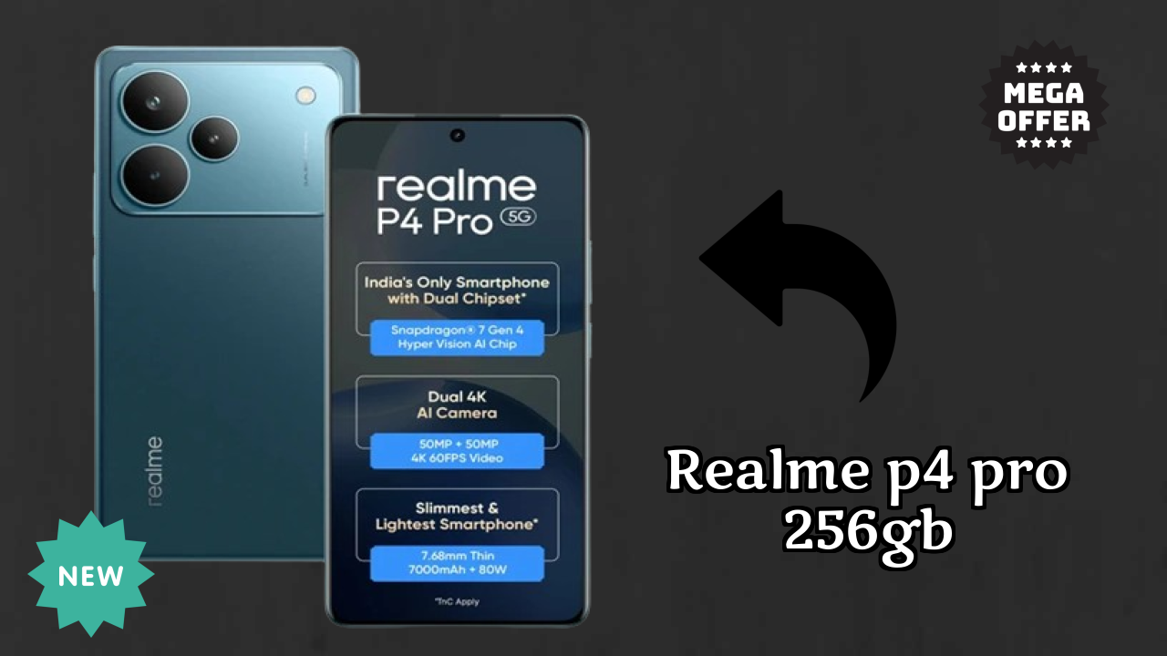 Realme P4 Pro 256GB at ₹28,499 - Best Features Explained