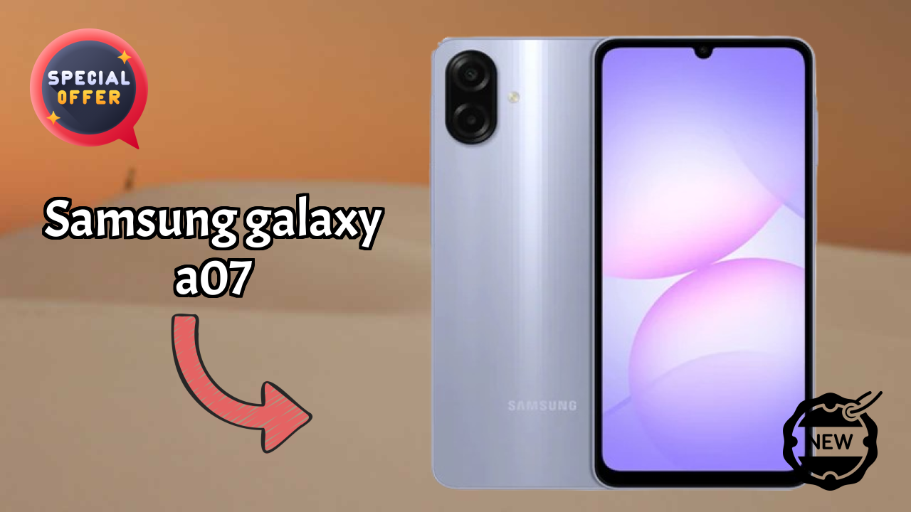 Samsung Galaxy A07 RAM Test: 4 GB RAM Handles Gaming Well