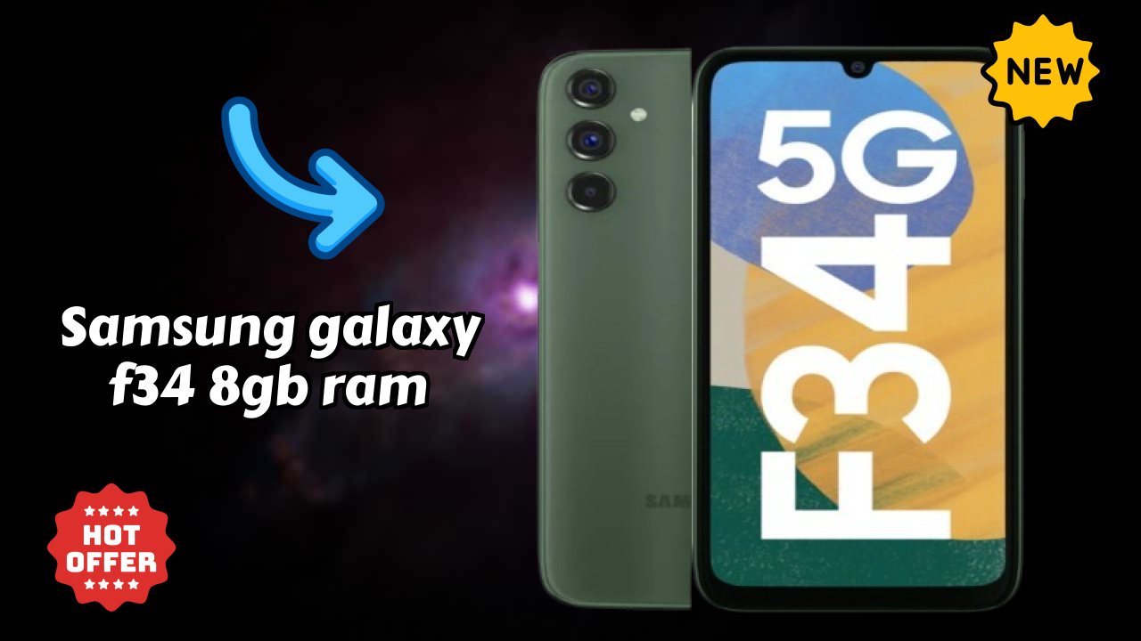 Samsung Galaxy F34 8GB RAM Price Drop: Now at ₹21,999 Only