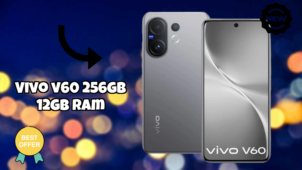 Vivo V60 256GB 12GB RAM Display Size: 6.77 Inches (17.2 Cm) Screen Quality