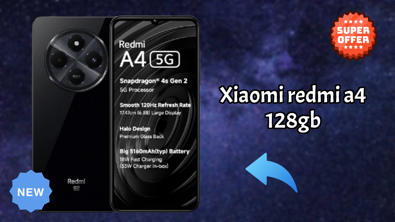 Xiaomi Redmi A4 128GB Camera Quality: 50 MP Rear Camera Photo Review